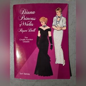 Princess Diana paper doll book